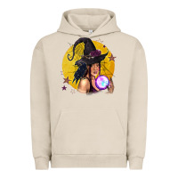 Pigment French Oak Black Witch Urban Hoodie - texasbilliewilder