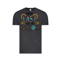 Vintage Black happy last schopol Vintage Tee - CowhideDigitalArt