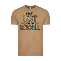 Vintage Coffee happy last schopol Vintage Tee - CowhideDigitalArt