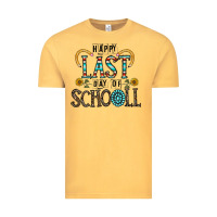 Vintage Mustard happy last schopol Vintage Tee - CowhideDigitalArt