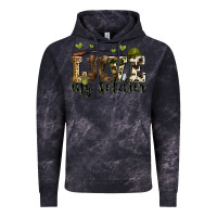 Cloud Black love my soldier Vintage Hoodie - Zillion Design Studio
