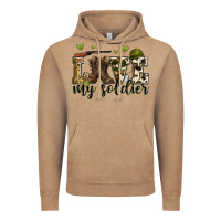Vintage Coffee love my soldier Vintage Hoodie - Zillion Design Studio