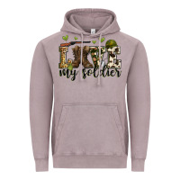 Vintage Zinc love my soldier Vintage Hoodie - Zillion Design Studio