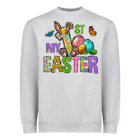 Heather Grey My first Easter Heavyweight Sweatshirt - Neo Western