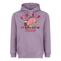 Lavender forget love id rather fall into tacos Heavyweight Hoodie - MaliasSmallBusiness