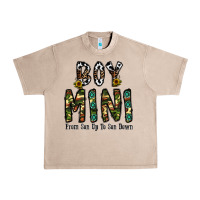 French Oak boy mini from son up to son down Urban Heavy Tee - CowhideDigitalArt