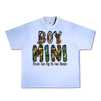 Grape Ice boy mini from son up to son down Urban Heavy Tee - CowhideDigitalArt