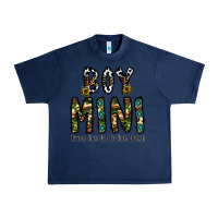 Navy boy mini from son up to son down Urban Heavy Tee - CowhideDigitalArt