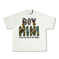 Pistachio boy mini from son up to son down Urban Heavy Tee - CowhideDigitalArt
