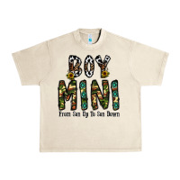 Sandshell boy mini from son up to son down Urban Heavy Tee - CowhideDigitalArt