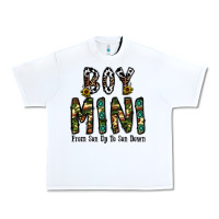 White boy mini from son up to son down Urban Heavy Tee - CowhideDigitalArt