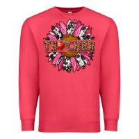Cardinal western teacher sunflower Premium Sweatshirt - NancyCooperArtShop