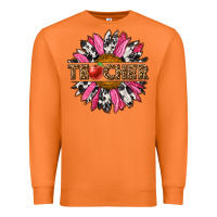 Carrot western teacher sunflower Premium Sweatshirt - NancyCooperArtShop