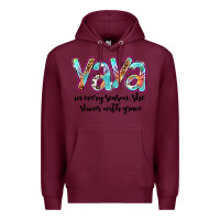 Burgundy yaya Premium Hoodie - Artiststas