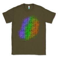 Army Green halloween leopard patch 4 Classic Tee - BundleAndBundleShop