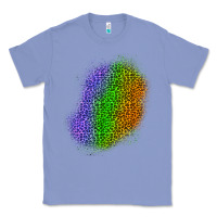 Colony Blue halloween leopard patch 4 Classic Tee - BundleAndBundleShop