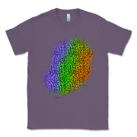 Lavender halloween leopard patch 4 Classic Tee - BundleAndBundleShop