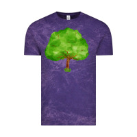Cloud Purple tree Vintage Tee - FaDigitalArtStudio