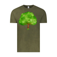 Vintage Olive tree Vintage Tee - FaDigitalArtStudio