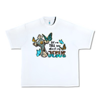 White let me tell you about my jesus Urban Heavy Tee - BarkalooDesign
