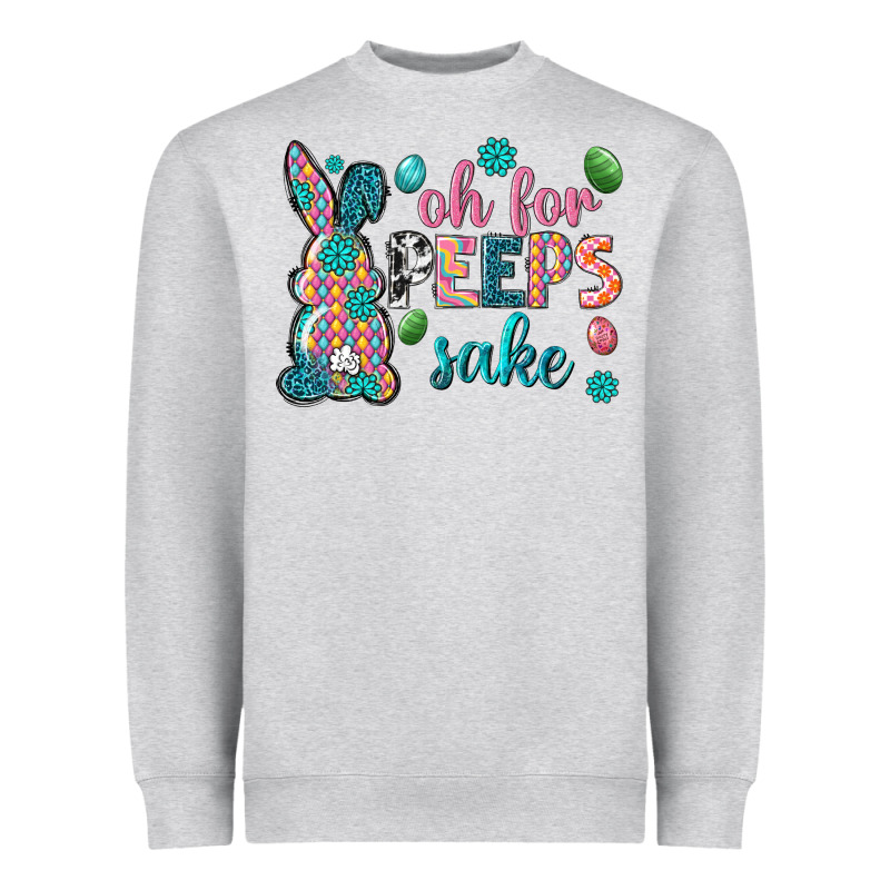 Oh For Peeps Shake Heavyweight Sweatshirt by Neo Western | Teevron
