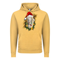 Vintage Mustard christmas goat Vintage Hoodie - RanaPortraitStore