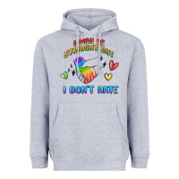 Heather Grey i may be straight pride day Heavyweight Hoodie - MaliasSmallBusiness