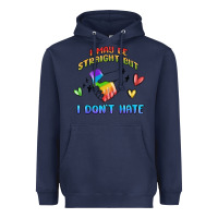 Navy i may be straight pride day Heavyweight Hoodie - MaliasSmallBusiness