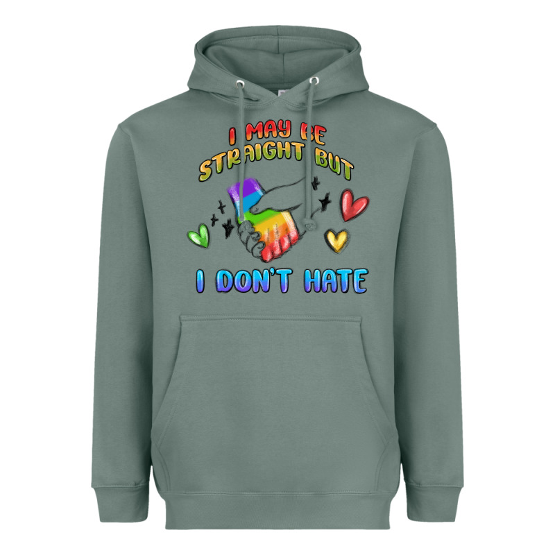 I May Be Straight Pride Day Heavyweight Hoodie by MaliasSmallBusiness | Teevron