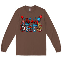 Chestnut oh my stars 4th of july Long Sleeve Tee - Jasminsmagicworld