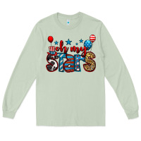 Matcha oh my stars 4th of july Long Sleeve Tee - Jasminsmagicworld