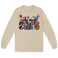 Mushroom oh my stars 4th of july Long Sleeve Tee - Jasminsmagicworld