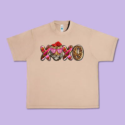 Xoxo Tiger Olivia Urban Heavy Tee Designed By Oliviacreatesart