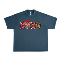 Midnight Navy xoxo tiger olivia Urban Heavy Tee - OliviaCreatesArt