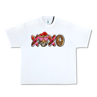 White xoxo tiger olivia Urban Heavy Tee - OliviaCreatesArt