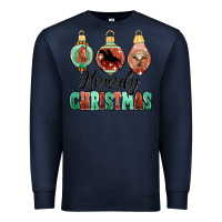 Navy howdy christmas Premium Sweatshirt - MaliasSmallBusiness