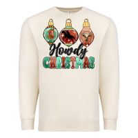 Sandshell howdy christmas Premium Sweatshirt - MaliasSmallBusiness