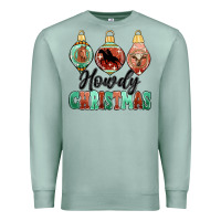 Seafoam howdy christmas Premium Sweatshirt - MaliasSmallBusiness