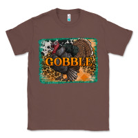 Chestnut thanksgiving turkey gobble with background Classic Tee - RanaPortraitStore
