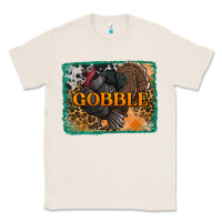 Natural thanksgiving turkey gobble with background Classic Tee - RanaPortraitStore