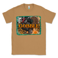 Toasted Coconut thanksgiving turkey gobble with background Classic Tee - RanaPortraitStore