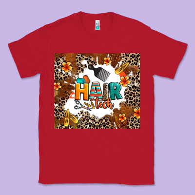 Hair Tech Classic Tee Designed By Adodesignshop