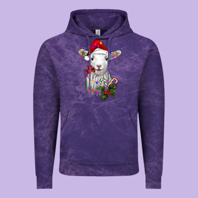 Christmas Baby Sheep Vintage Hoodie Designed By Ranaportraitstore