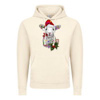 Vintage Artic christmas baby sheep Vintage Hoodie - RanaPortraitStore