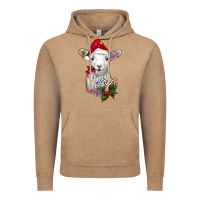 Vintage Coffee christmas baby sheep Vintage Hoodie - RanaPortraitStore