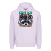Lilac cute but feral Premium Hoodie - Artiststas