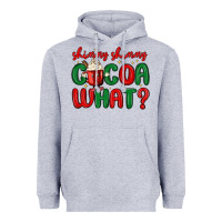 Heather Grey shimmy shimmy cocoa what Heavyweight Hoodie - MaliasSmallBusiness