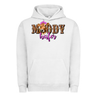 Pigment Lunar Rock Moody Heifer with Leopard Urban Hoodie - texasbilliewilder