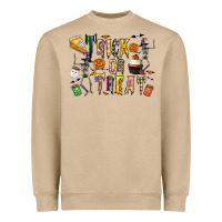 Mushroom trick or treat Heavyweight Sweatshirt - CowhideDigitalArt