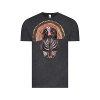 Vintage Black turkey Vintage Tee - FaDigitalArtStudio